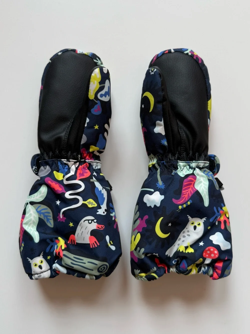 Burton Toddlers' Unisex Warmest Mittens, Moonlit Grove - Size 3-4T